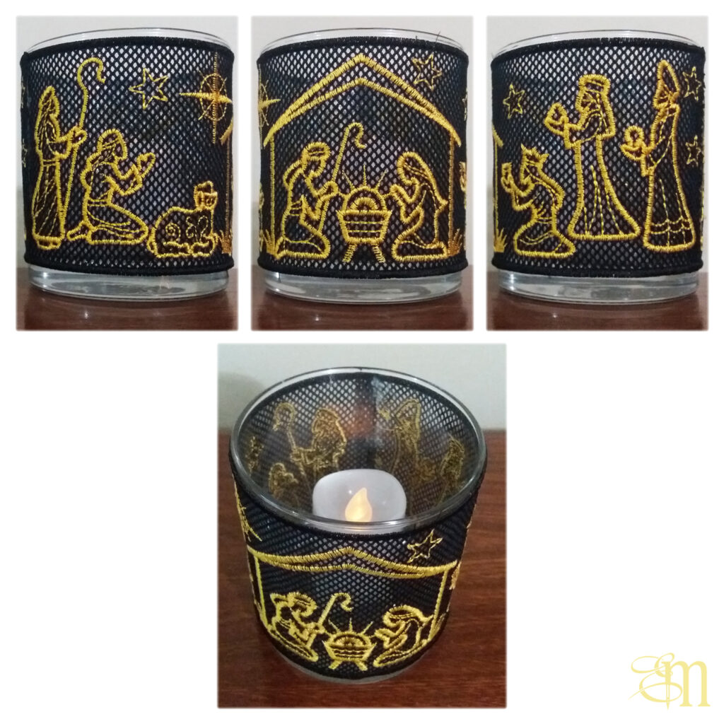 Services nativity candle